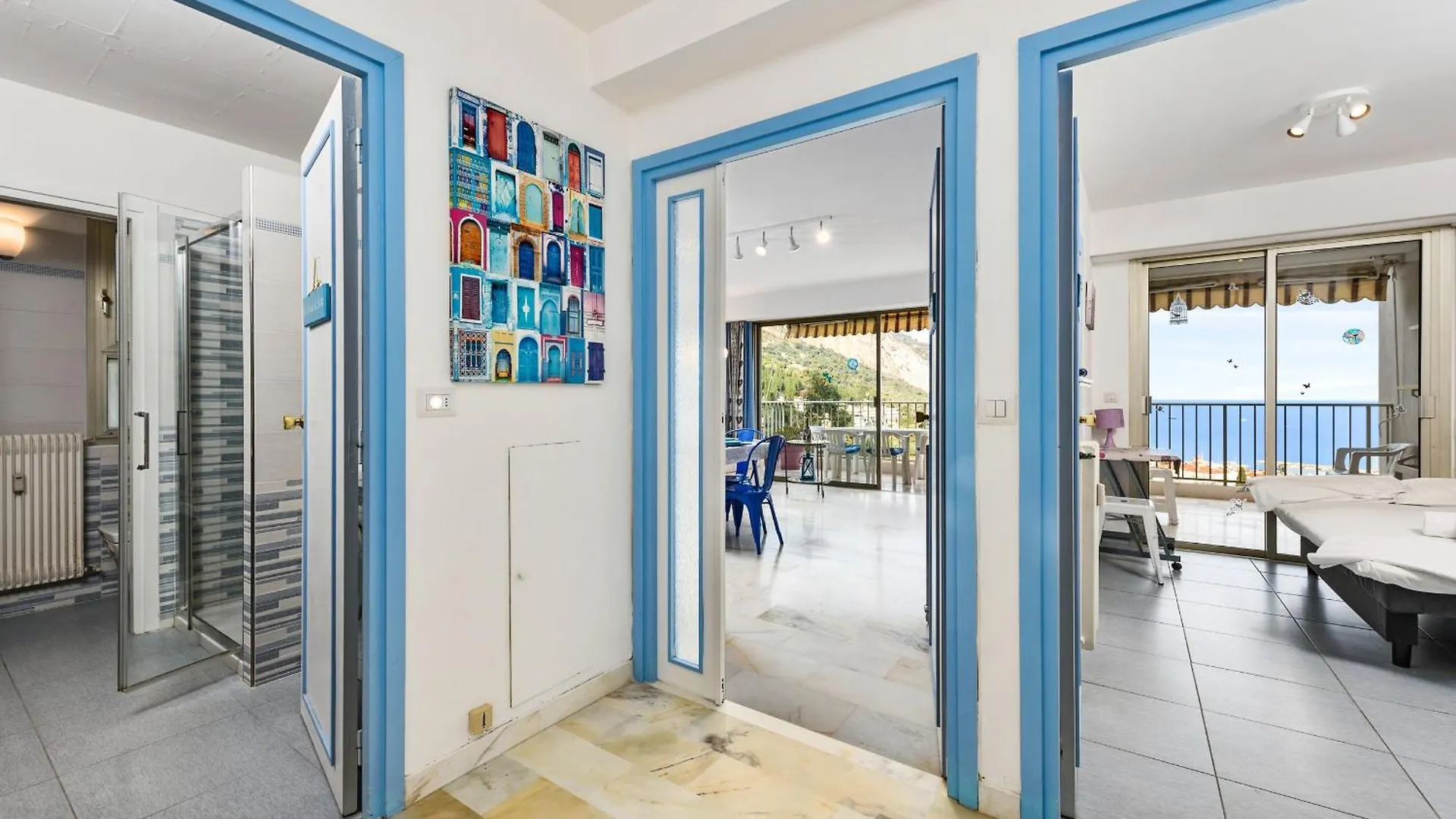Le Mirador, Vue Mer, Piscine, Terrasse Menton Apartment